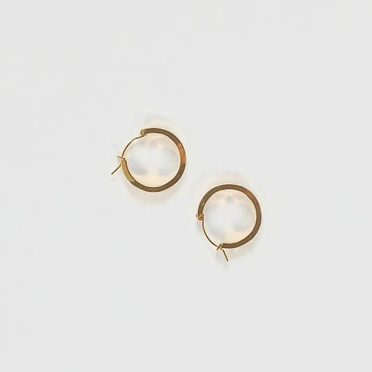 Mila Hoop Classic Earrings