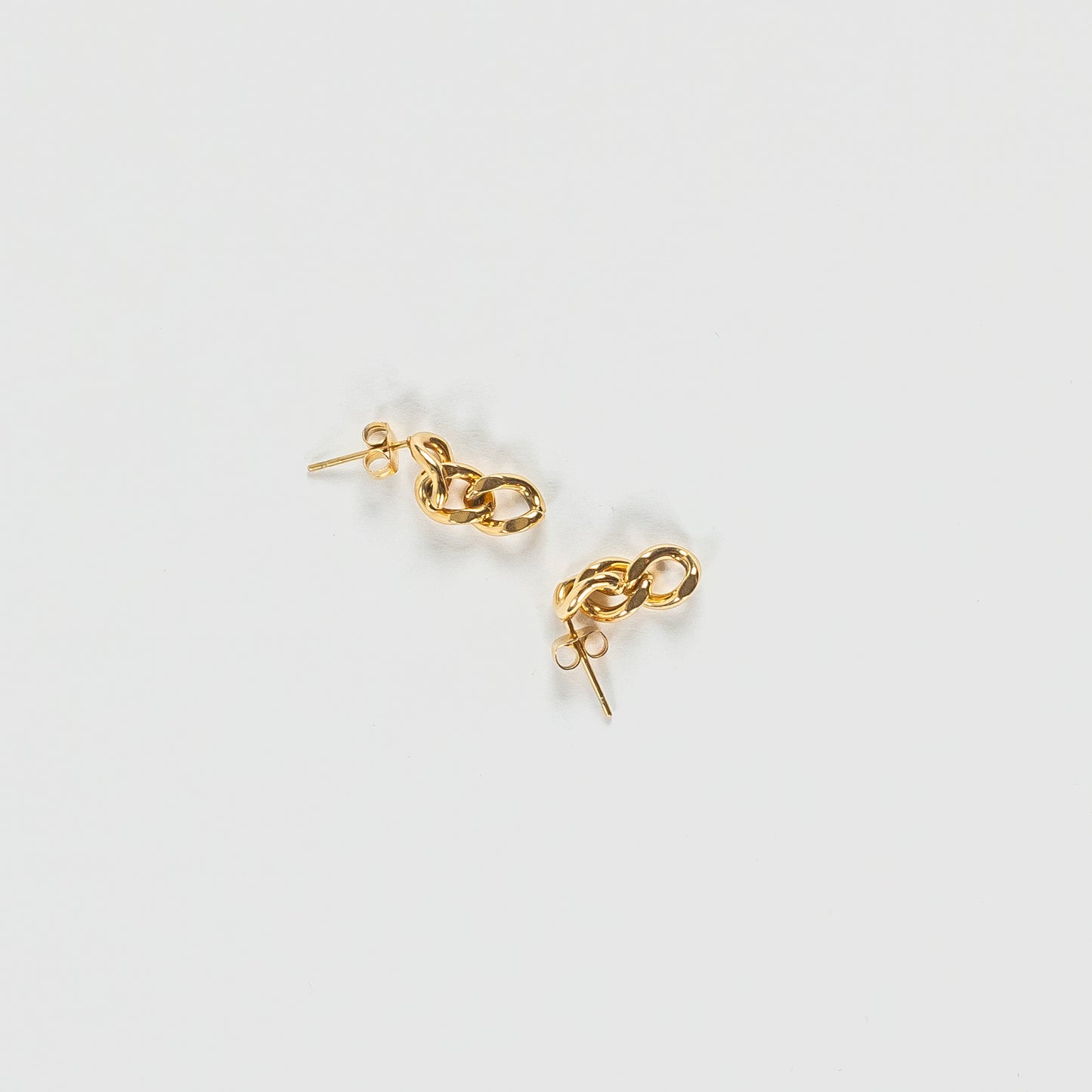 Lucy Triple Loop Drop Earrings