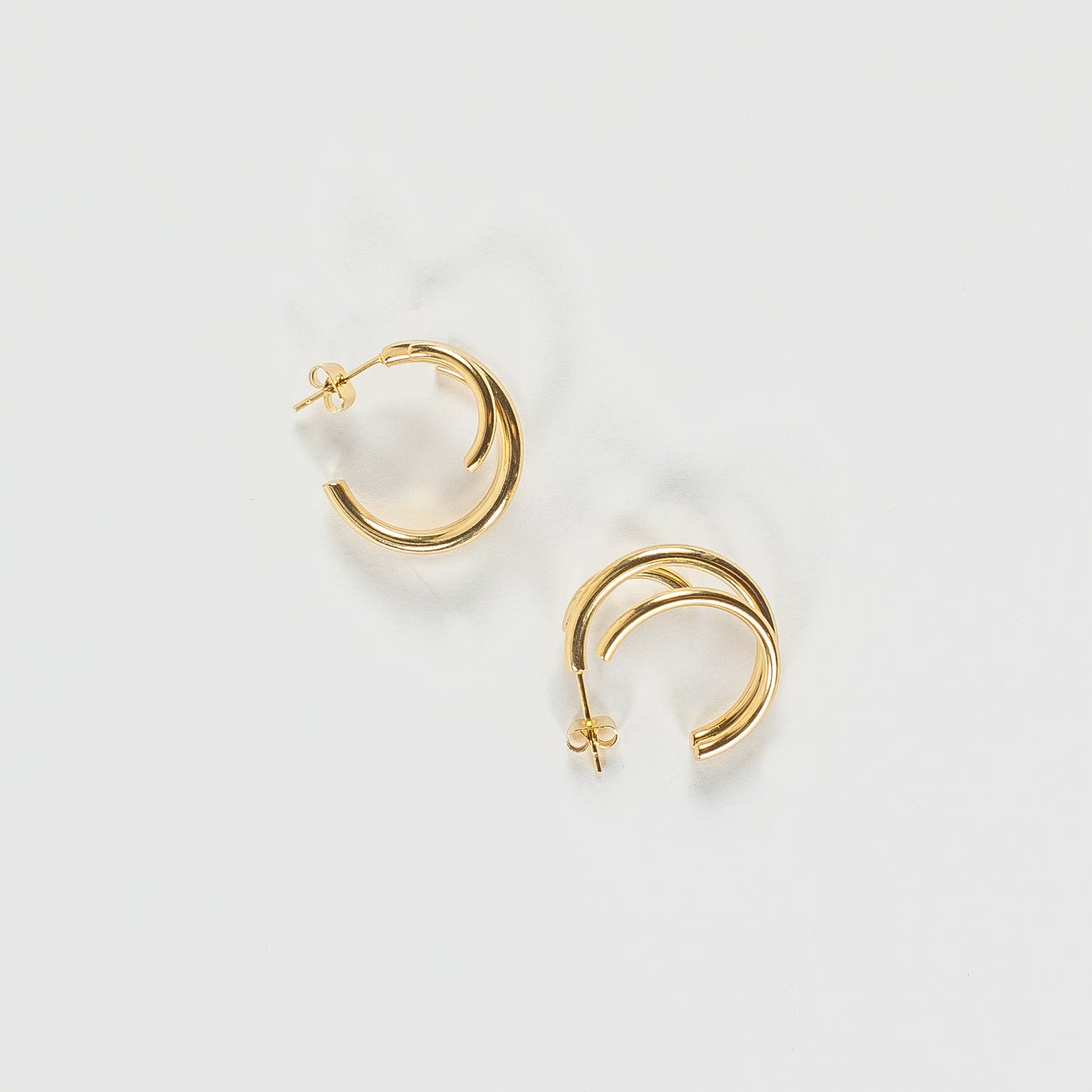 Natalie Triple Band Wrap Earrings