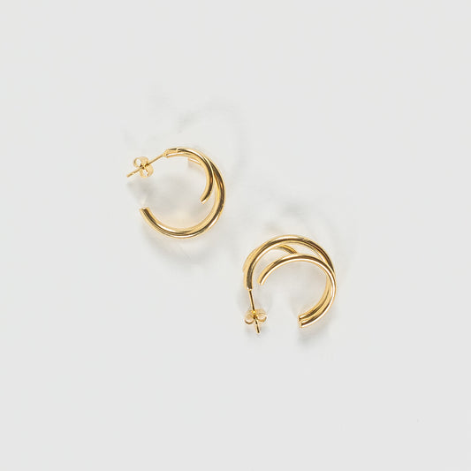 Natalie Triple Band Wrap Earrings