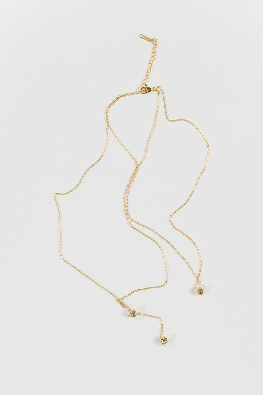 Harper Layered Drop Necklace