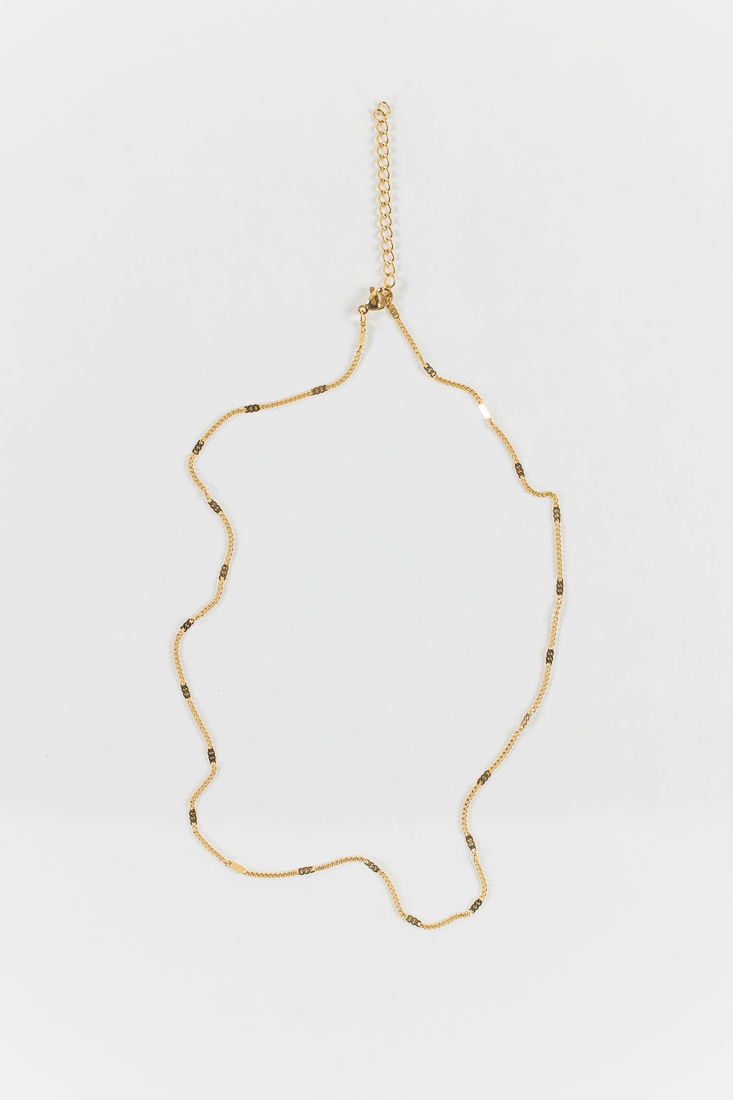 Lia Single Strip Thin Necklace