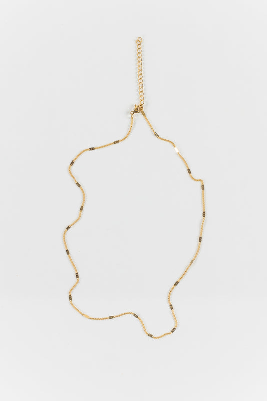 Lia Single Strip Thin Necklace