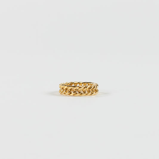 Ellie Chunky Chain Gold Ring